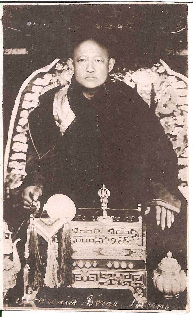 Portret van de Bogd Khan