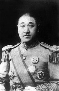 Portret van Kleine Xu